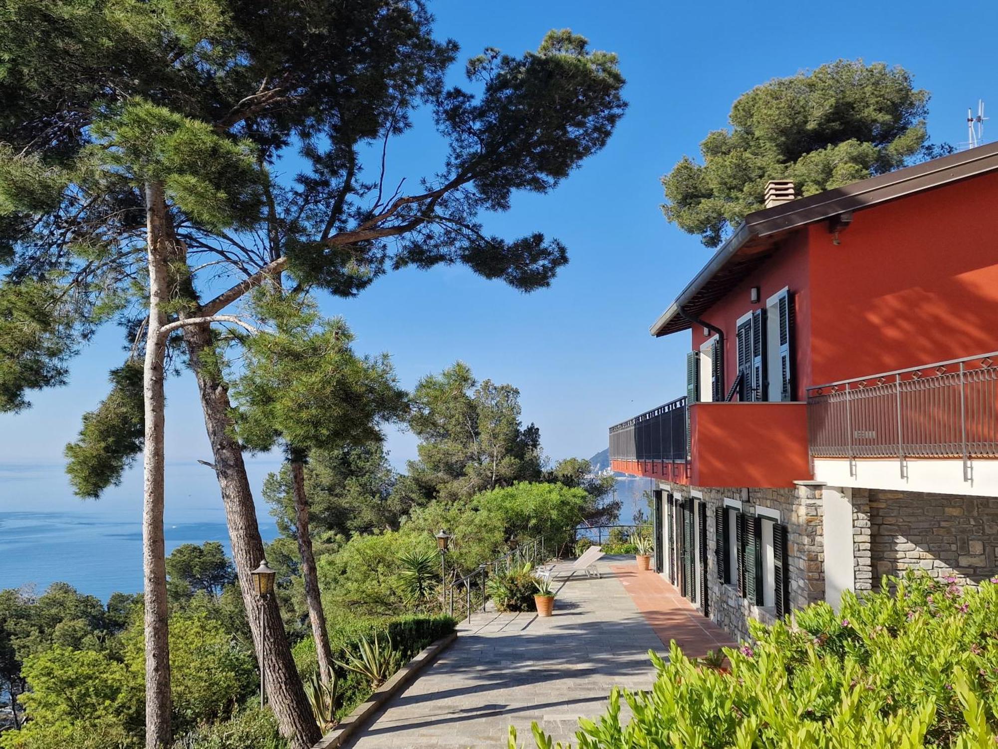 Appartamento In Villa Mimosa Черво Екстериор снимка